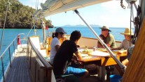 Sailing Yacht TAU -  Al fresco Dining